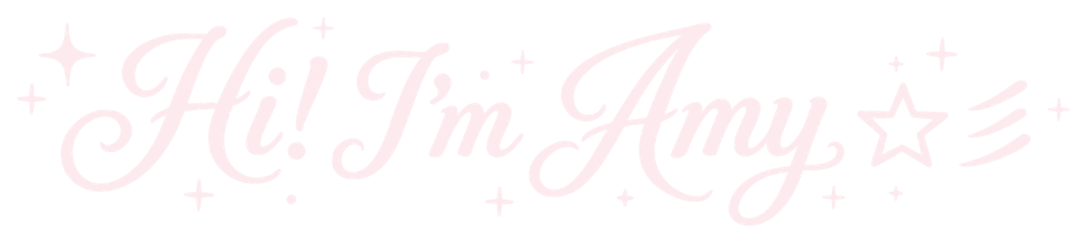 Hi, I'm Amy